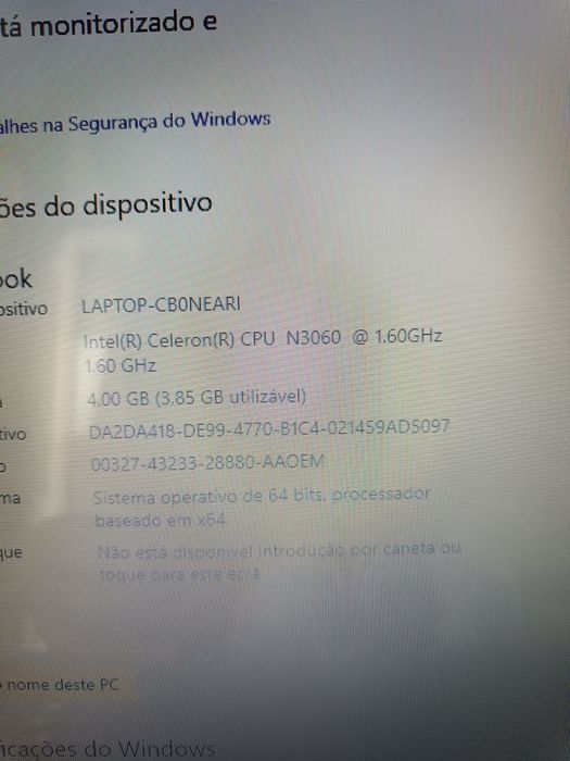 Computador portátil HP