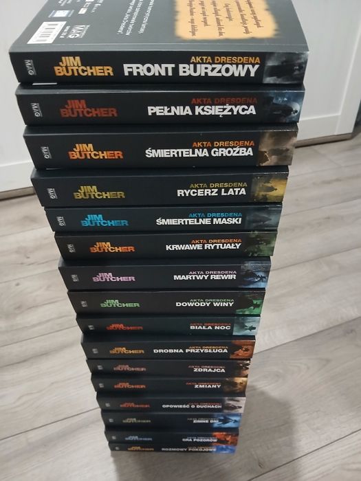 Jim Butcher-Akta Dresdena komplet