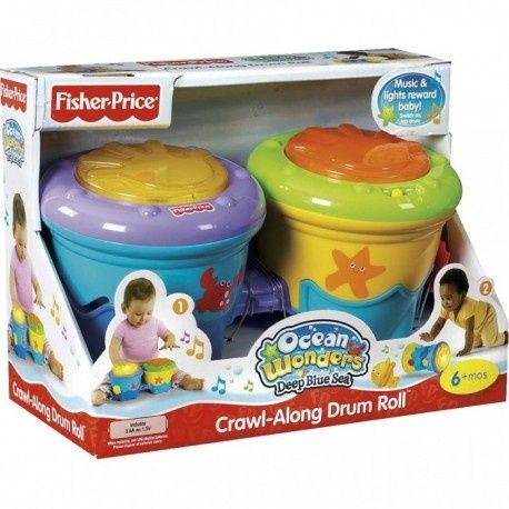 Fisher Price bębenek do raczkowania
