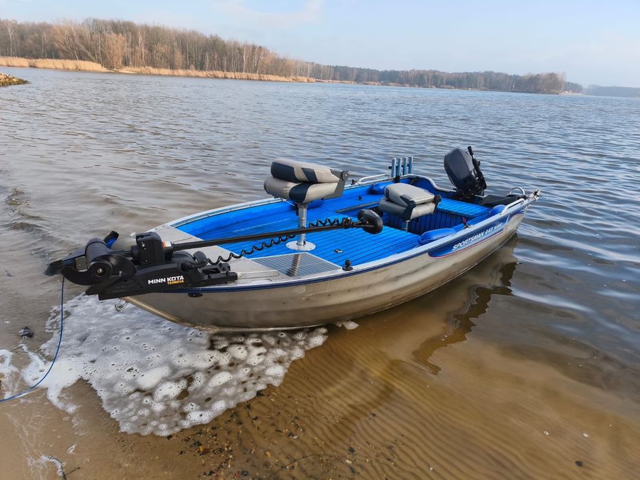 Łodź wedkarska, linder sportsman 455