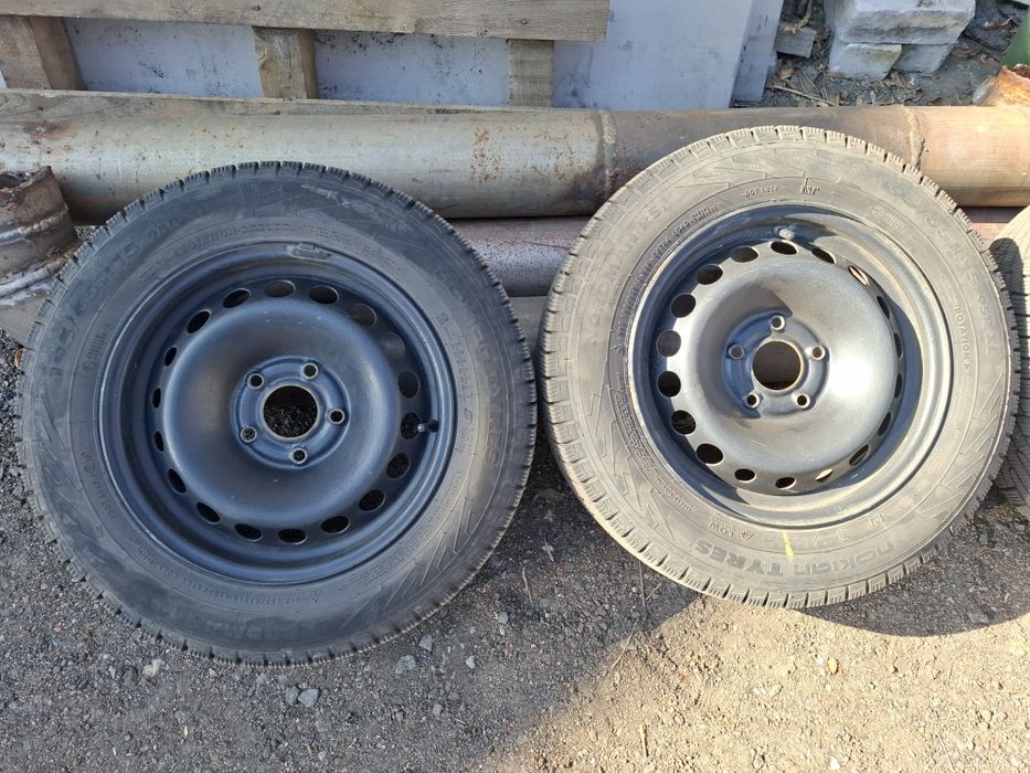 Шини Nokian Nordman RS2 195*65 r15 з дисками Рено Меган3