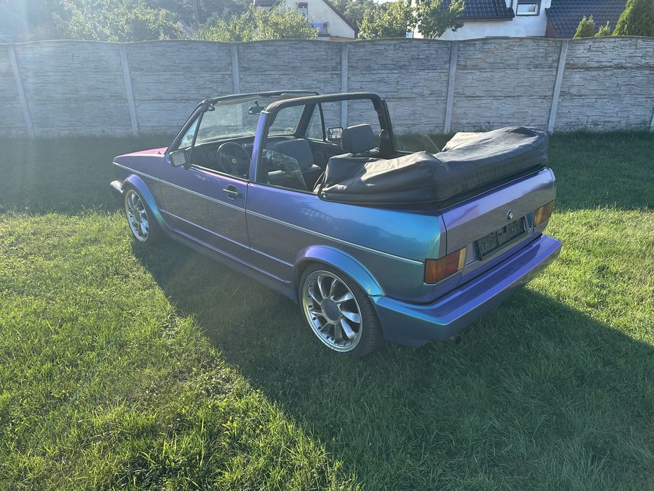 VW Golf I Karmann Cabrio 1.8 98KM 1990rok