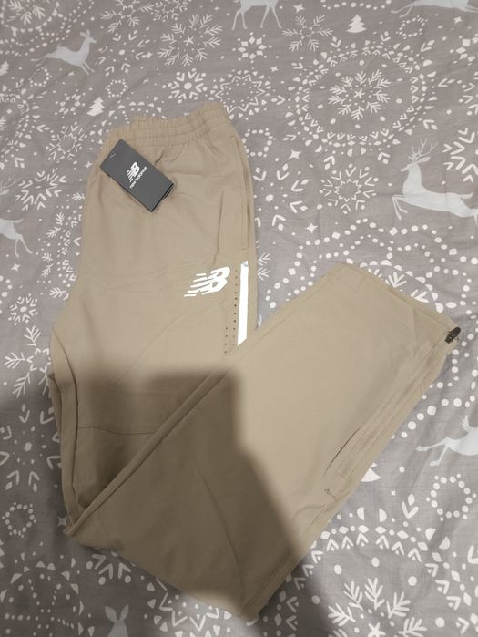 Штани New Balance All Motion Beige Brown SuperLight Trousers(Оригінал)