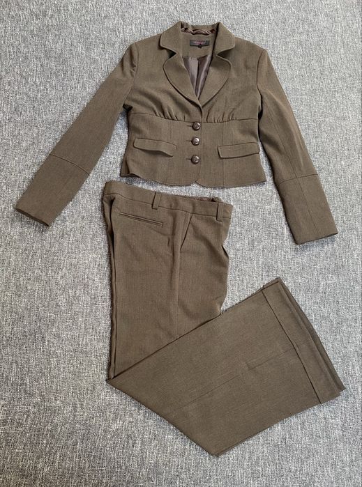 Komplet garniturowy damski Reserved brązowy M elegancki