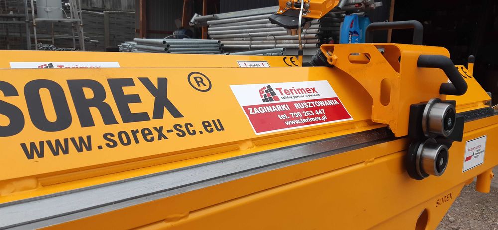 Giętarka do blachy SOREX 2160/1mm Kielce,Radom,Lublin, Gratis dostawa