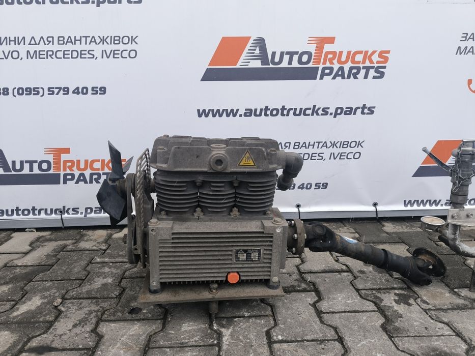 Компресор Kurt Brätsch  цементовоз для сипучих матеріалів запчастини