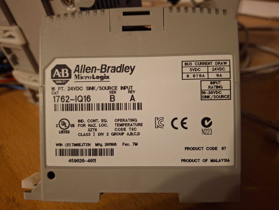 sterownik plc Allen-Bradley