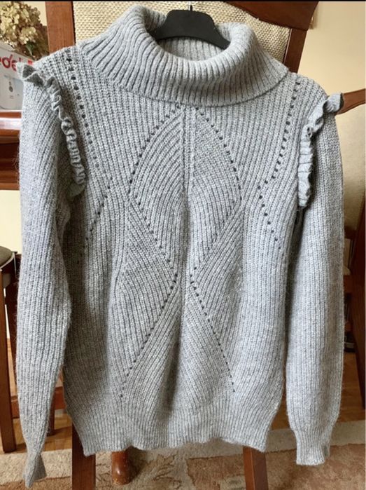 Golf sweter  szary