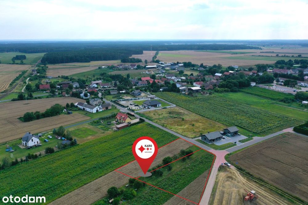 Atrakcyjne działki na skraju małej miejscowości, 4 km od Skwierzyny