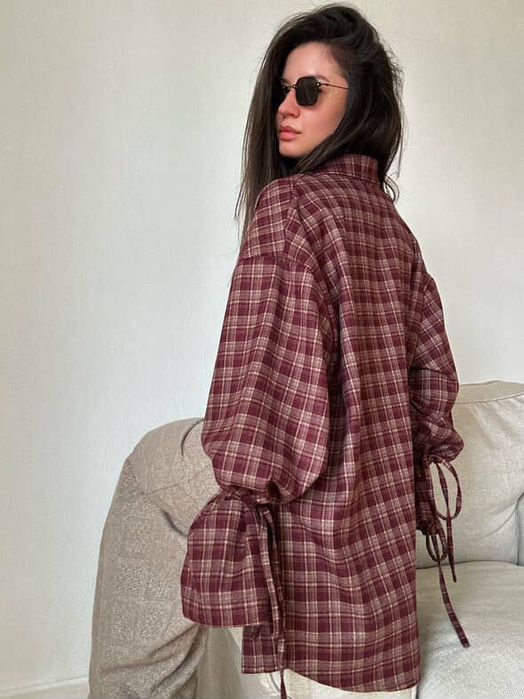 Фланелева сорочка укр бренд lenanastibrand