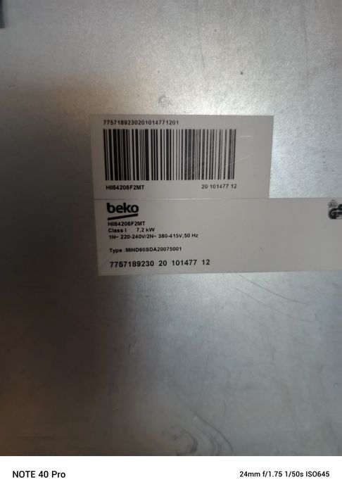 Płyta indukcyjna BEKO