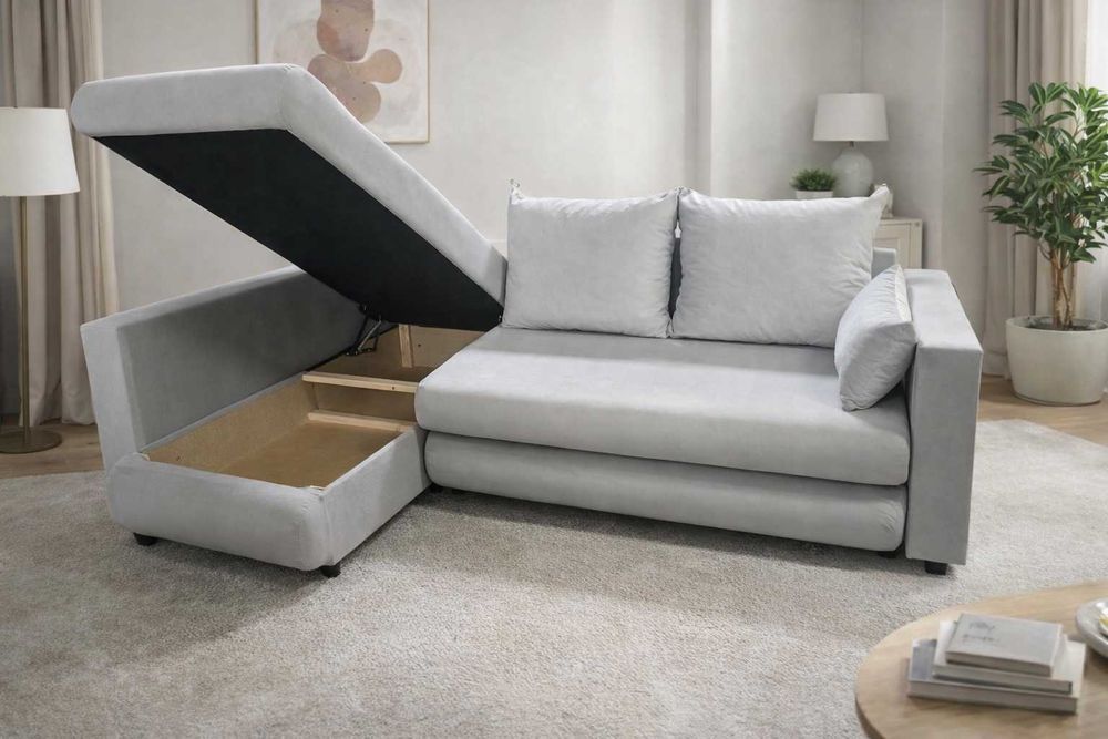 Narożnik NIKI | Rogówka | Funkcja spania |