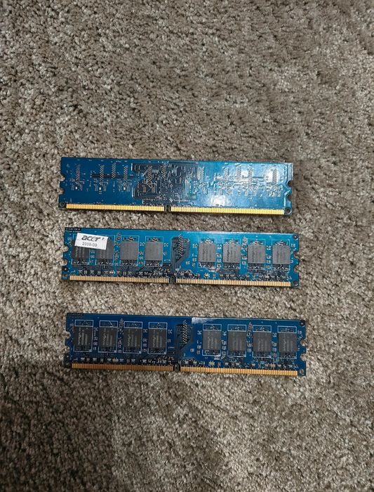 Ram DDR2 3gb (3x1gb) nanya