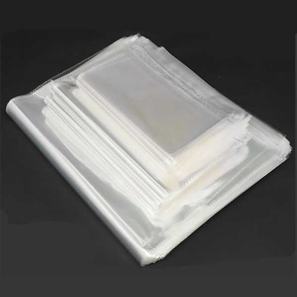 Sacos transparentes com adesivo e furo para embalar pack 50 unidades