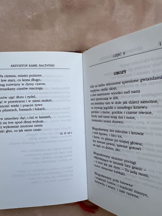 Krzysztof Kamil Baczyński Poezje - Wydawnictwo SPES