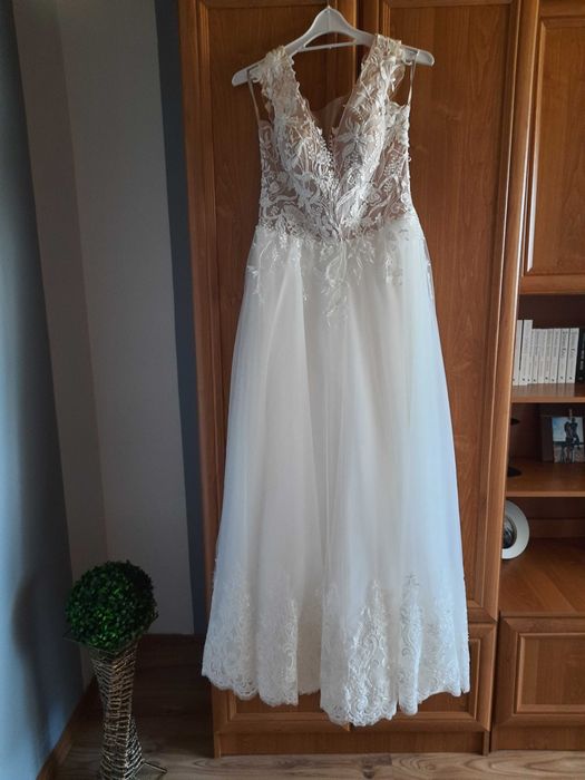 Suknia ślubna diamond white 40/42