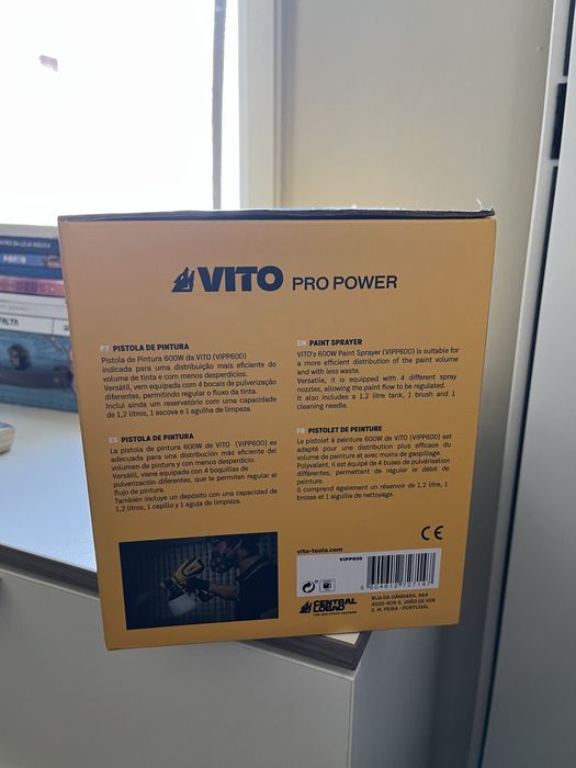 Pistola de pintura Vito 600w