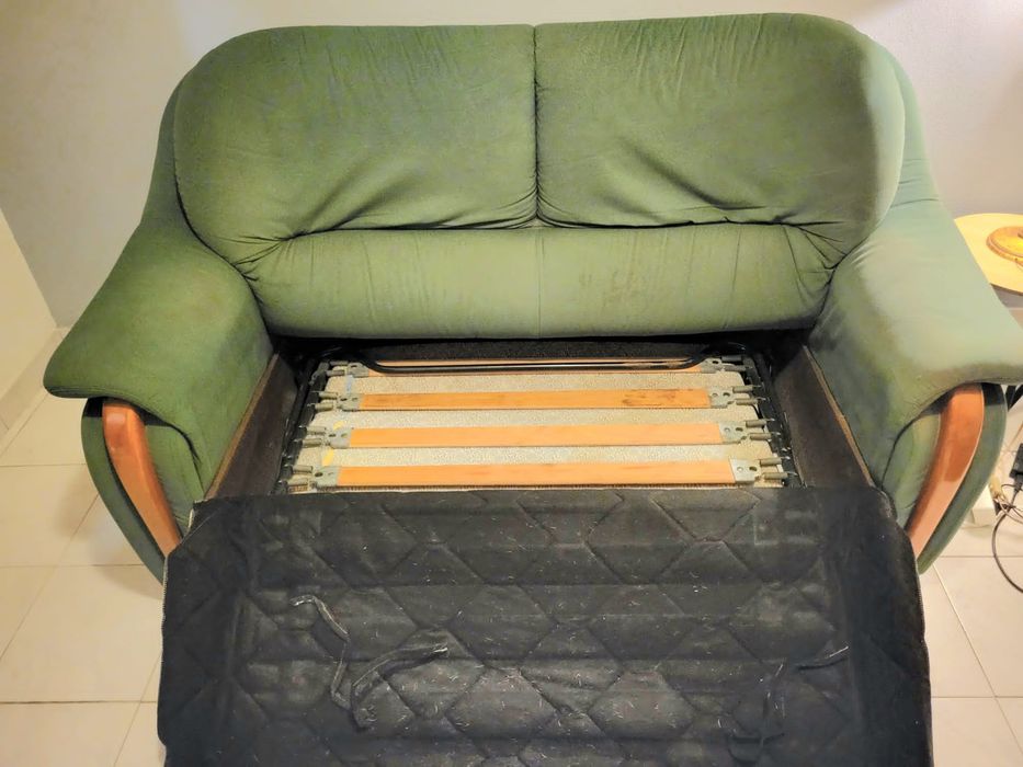 Sofá cama dois lugares