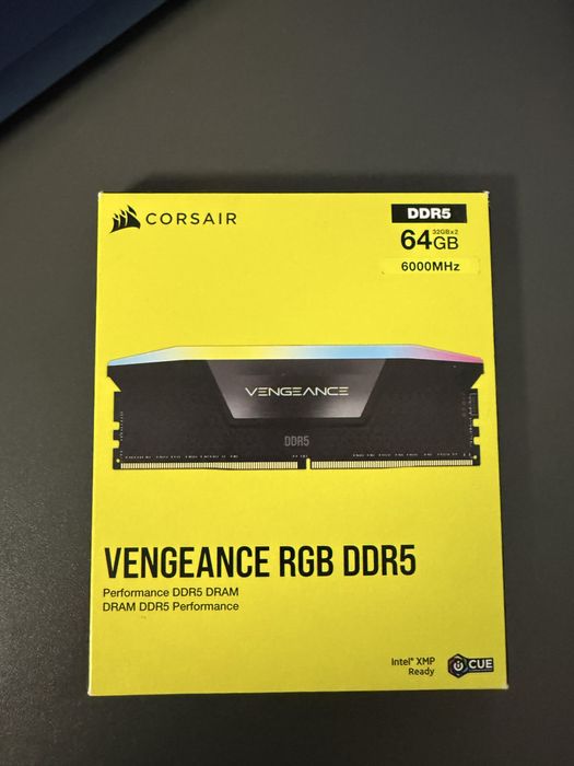 Corsair Vengeance RGB DDR5 6000 2x32gb 64gb