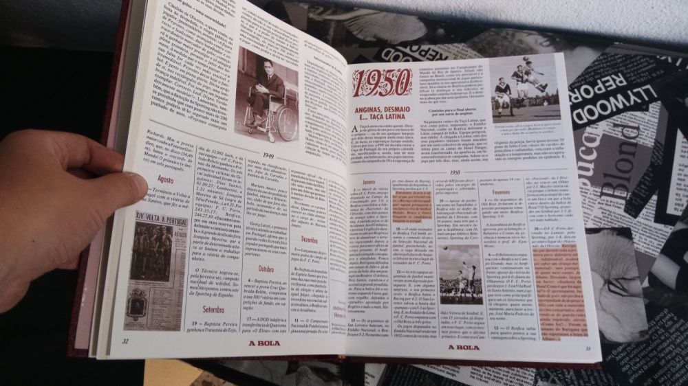 Livro História de 50 anos do Desporto Português, A Bola