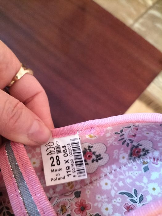 Kapcie do przedszkola 21 rozmiar