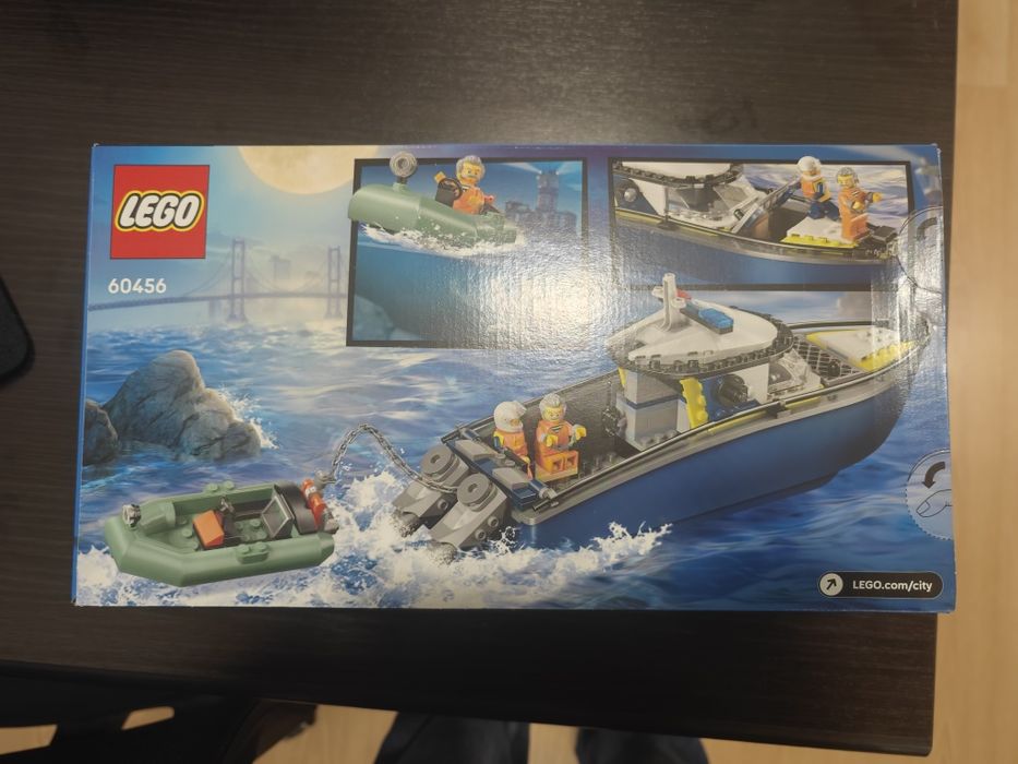 LEGO City Barco Policia Novo