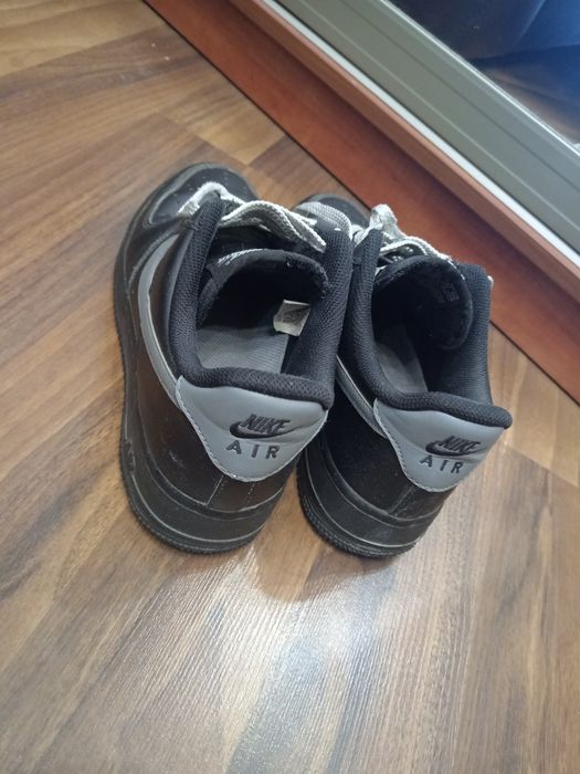 Nike Air force 1 grey swoosh