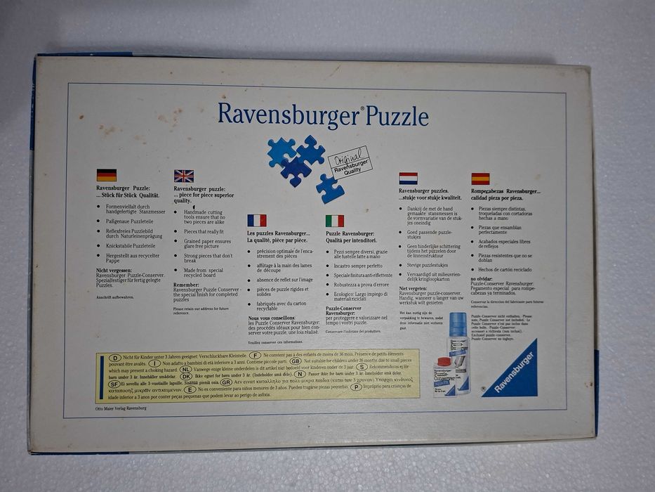 Ravensburger Puzzle O Pequeno Cavaleiro (First Kiss) 500 Peças