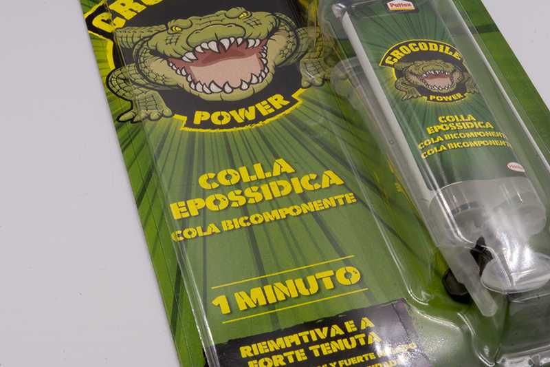 PATTEX Cola Epoxi Bicomponente Crocodile Power