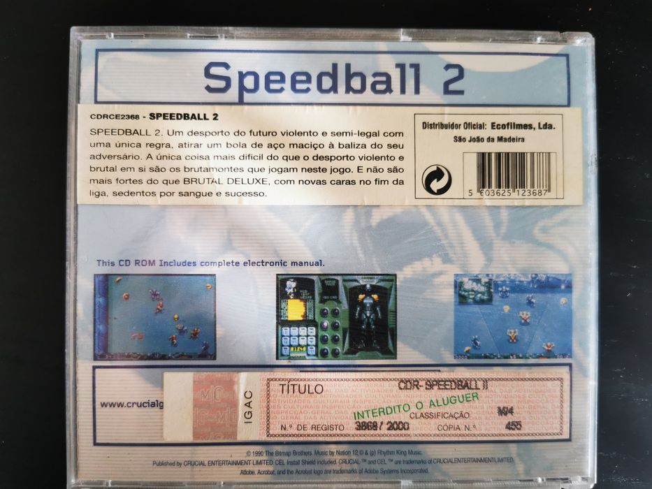 Speedball 2 1990 retro