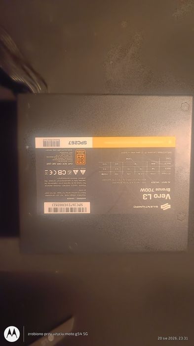 SilentiumPC Vero L3 Bronze 700W – zasilacz komputerowy