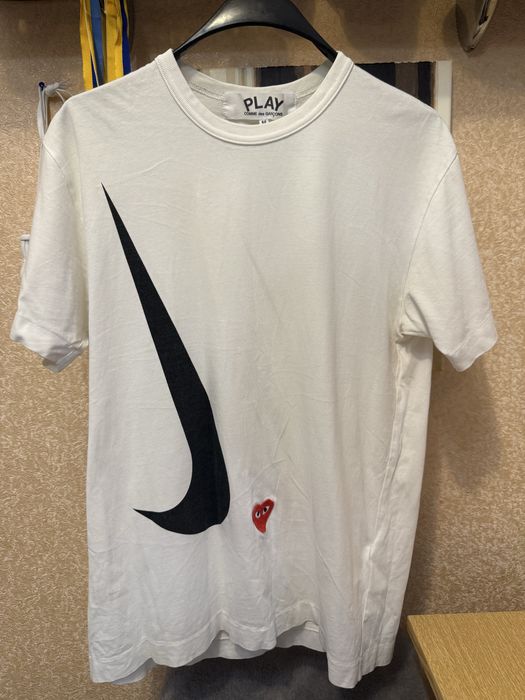 Футболка Comme des Garcons & Nike cdg найк кдг