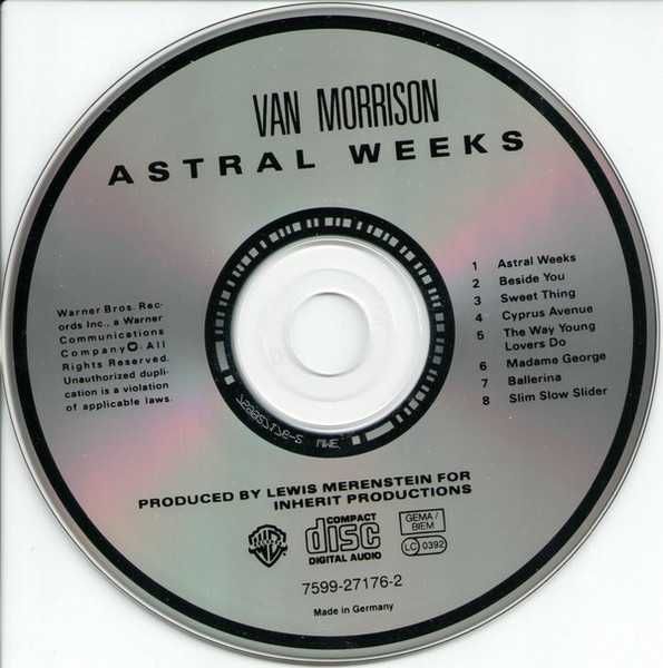 Van Morrison - Astral Weeks (CD)