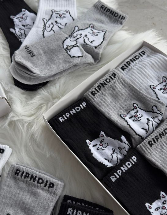 Що подарувати на свята? Набір шкарпеток RIPNDIP 12/24 пар/унісекс