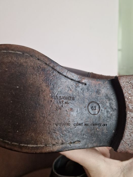 AllSaints чоловічі шкіряні черевики