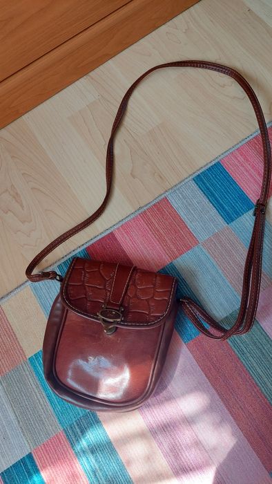 Torebka skórzana Made in Italy