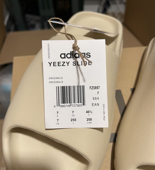 Klapki Adidas Yeezy Slide Bone 40,5