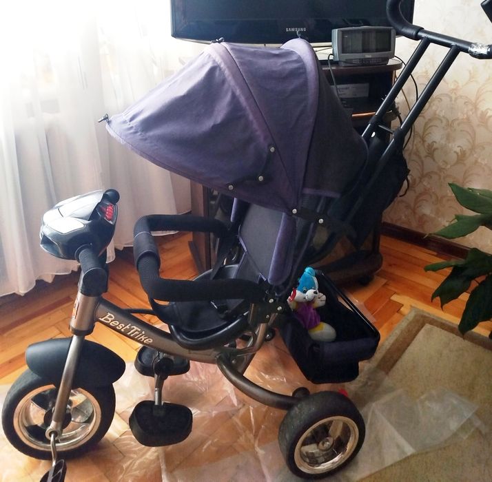 Дитячий велосипед-коляска Best Trike