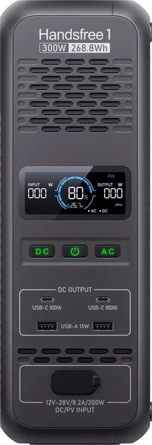 Зарядна станція Bluetti Handsfree 1 300-450Вт/268.8 Вт⋅год/LiFePO₄