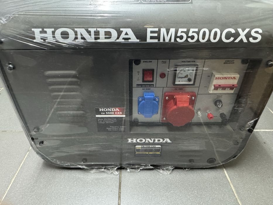 Agregat prądotwórczy 3 fazy Honda EM 5500CXS