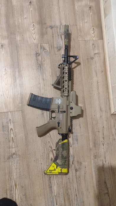 G&G cm16 com upgrades. Airsoft