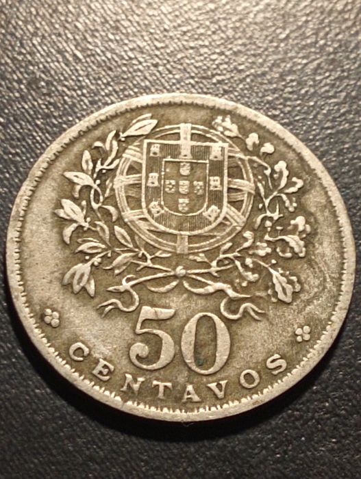3 moedas de 50  centavos  - Portugal - 1959; 1958; 1957 - Soberbas