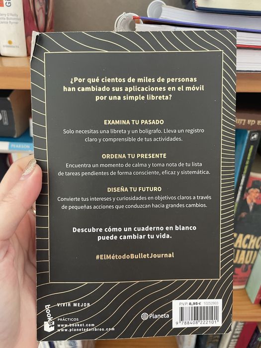 Livro Ryder Carroll El Metodo Bullet journal