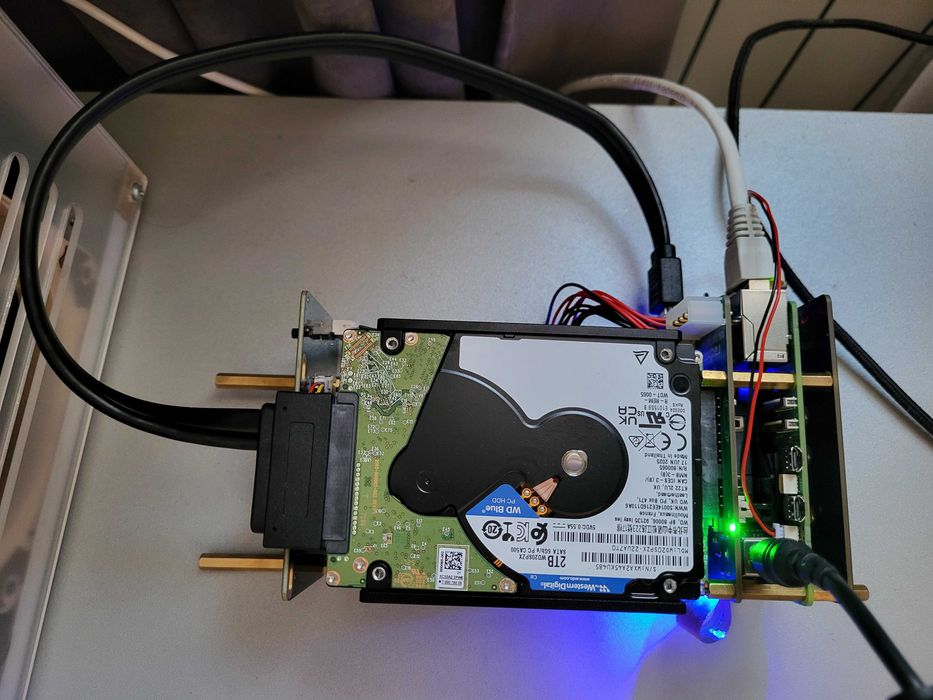 Radxa Penta SATA HAT Top Board X872 NVME для Raspberry Pi5 8GB