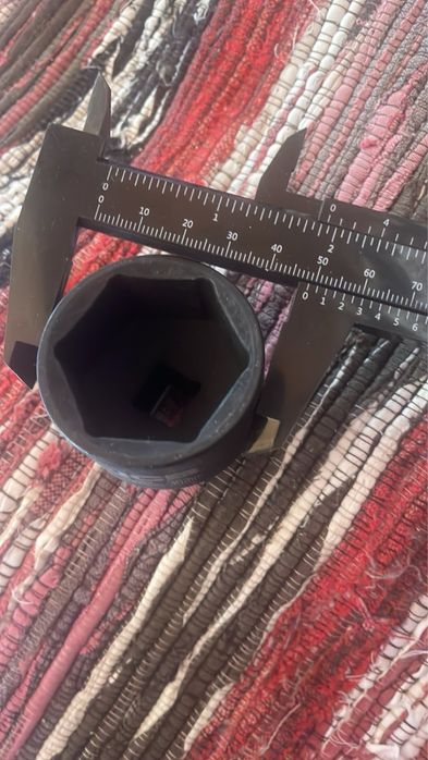 Товстостінна ударна Головка торцева 1/2" 36мм 6-гранню cr-mo