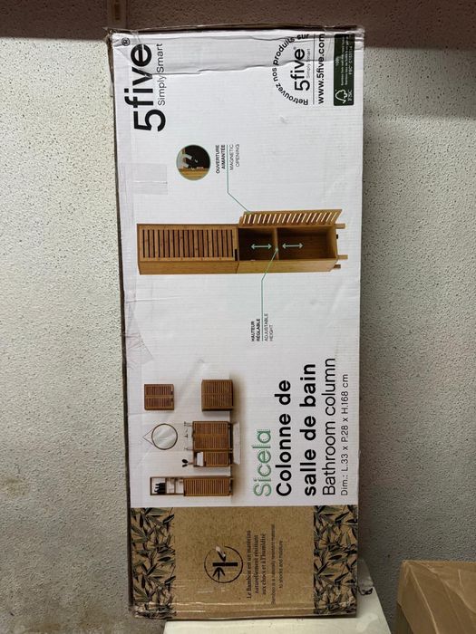 Estante casa se banho