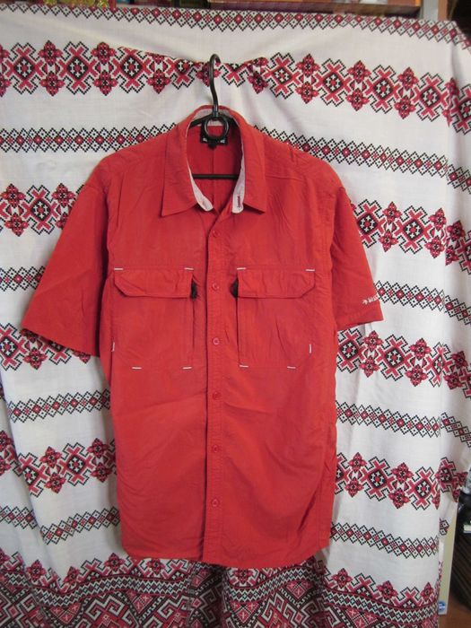 Літня трекінгова туристична рубашка з коротким рукавом