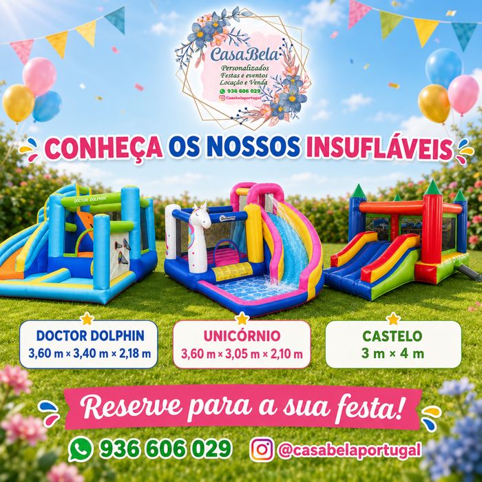 Aluguer de Brinquedos p/ Festas