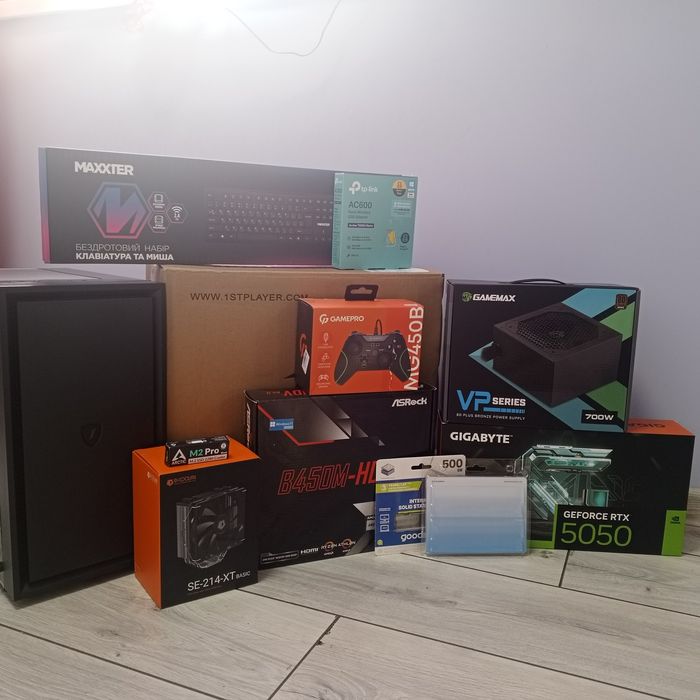 Новий ігровий комп'ютер у зборі.Гарантія 12-60 місяців.