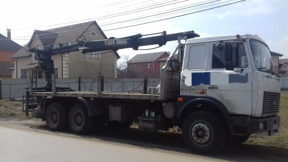 Кран Маніпулятор МАЗ 6303